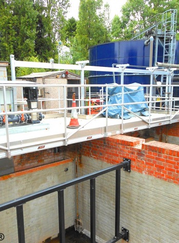 Platform Over Water Treatment Tanks 2
